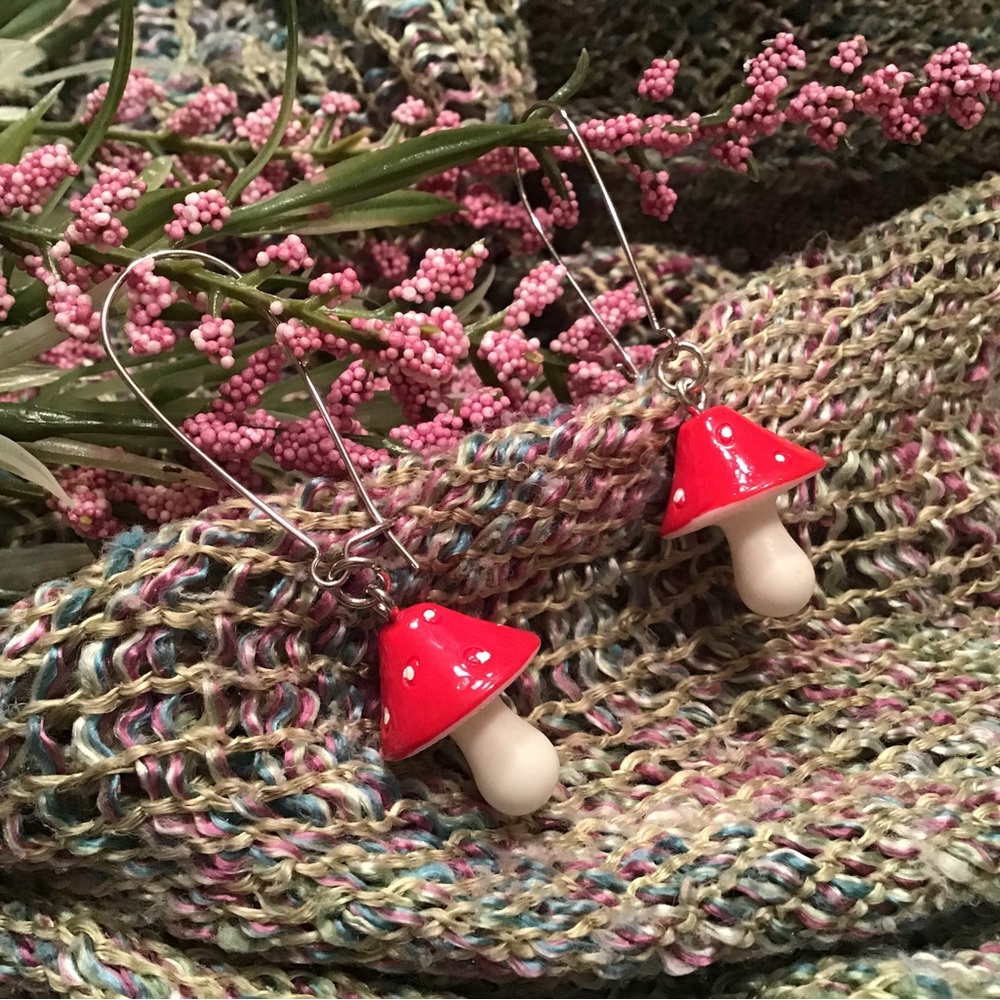 #23 Mushroom Earrings